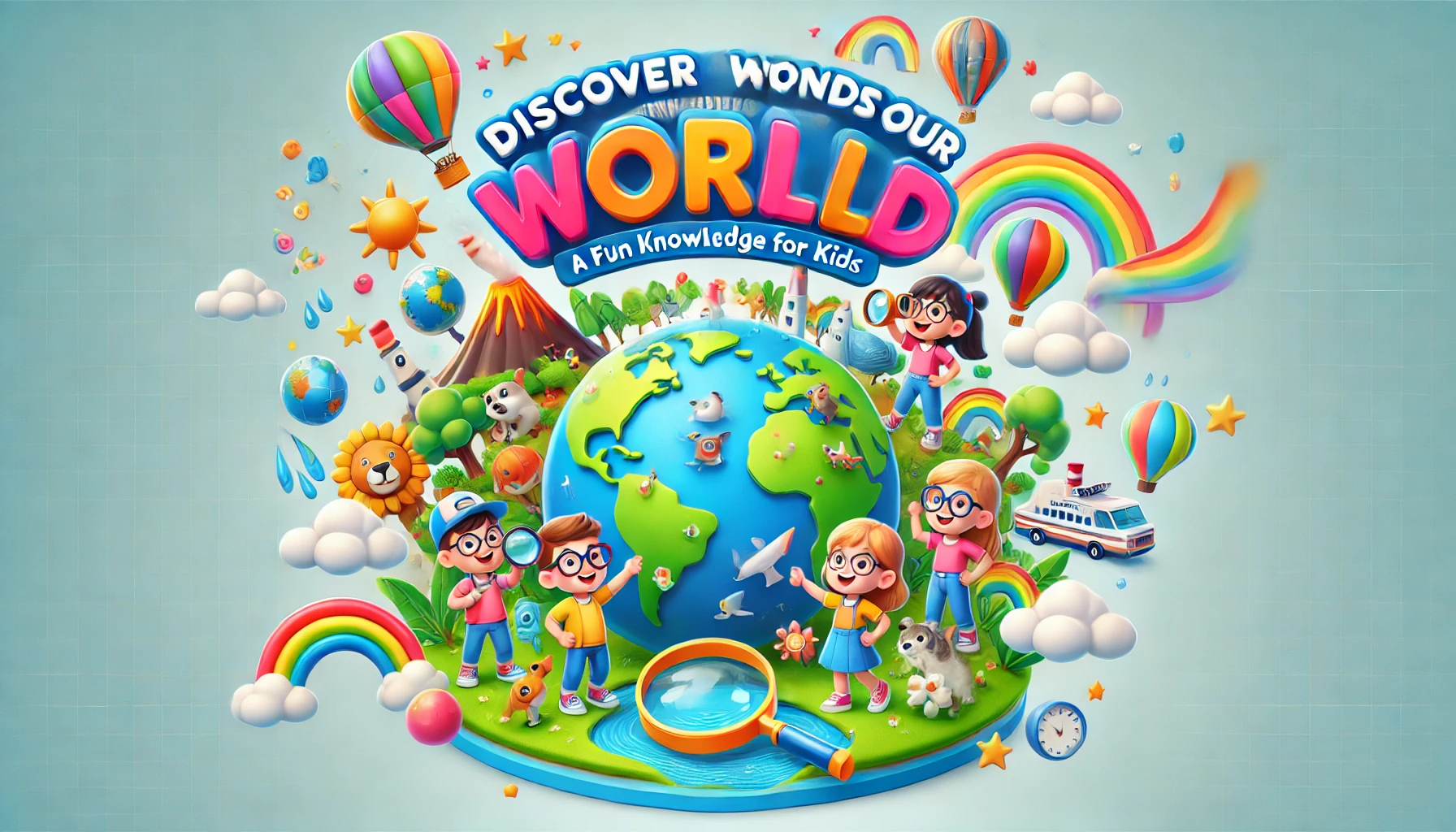 Discover the Wonders of Our World: A Fun Knowledge Adventure for Kids