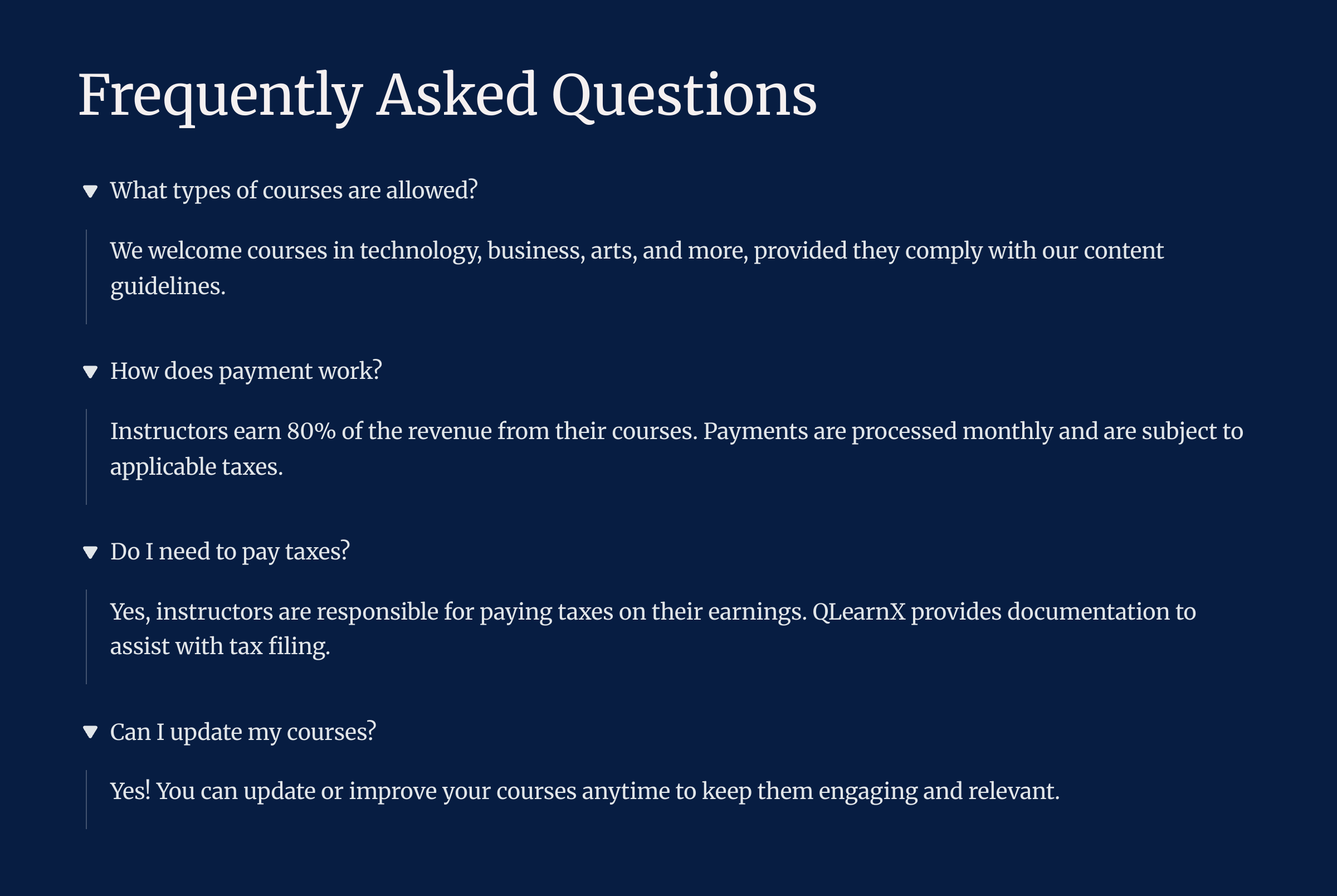 FAQs